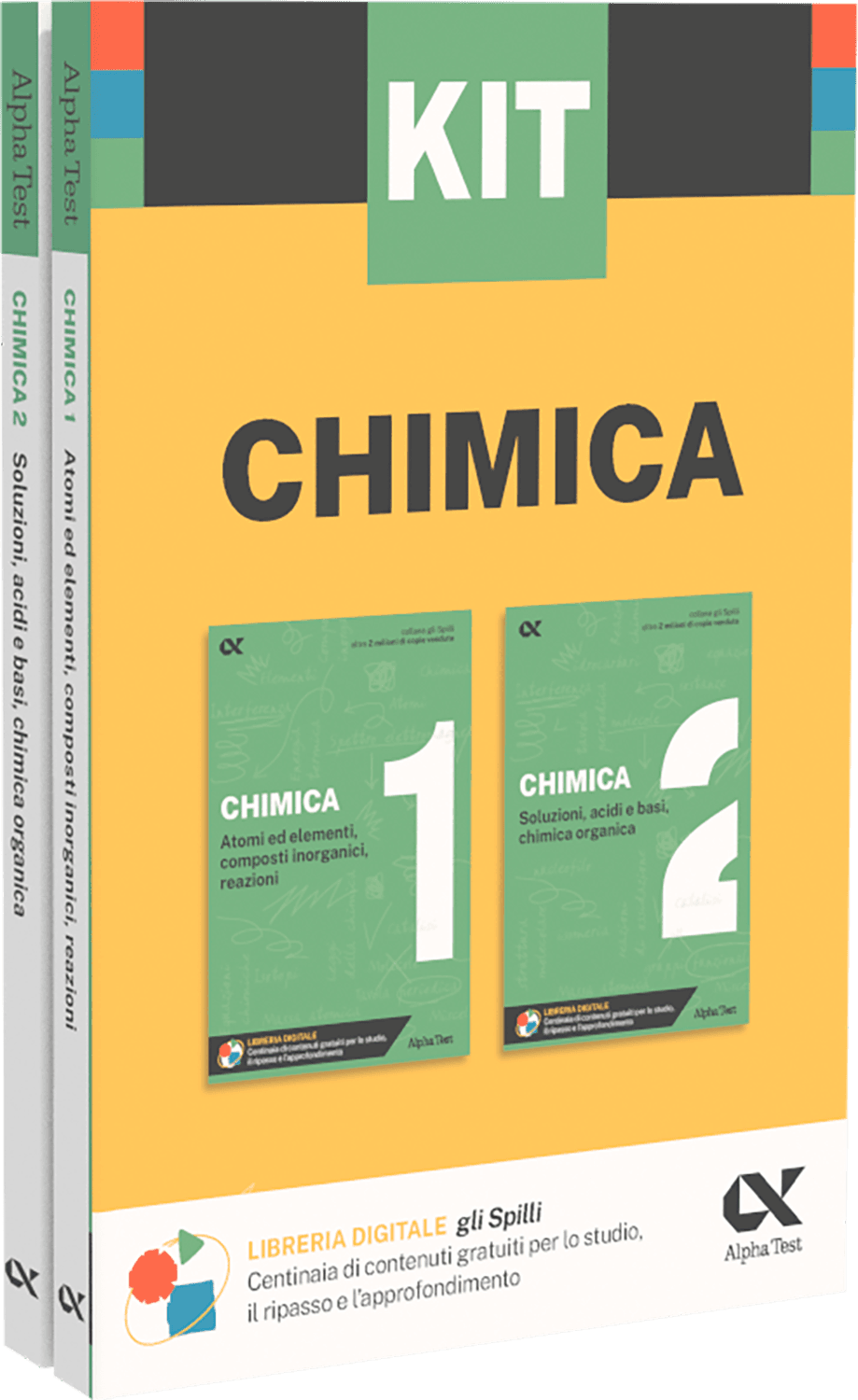 Copertina del libro: "Kit Spilli Chimica", disponibile