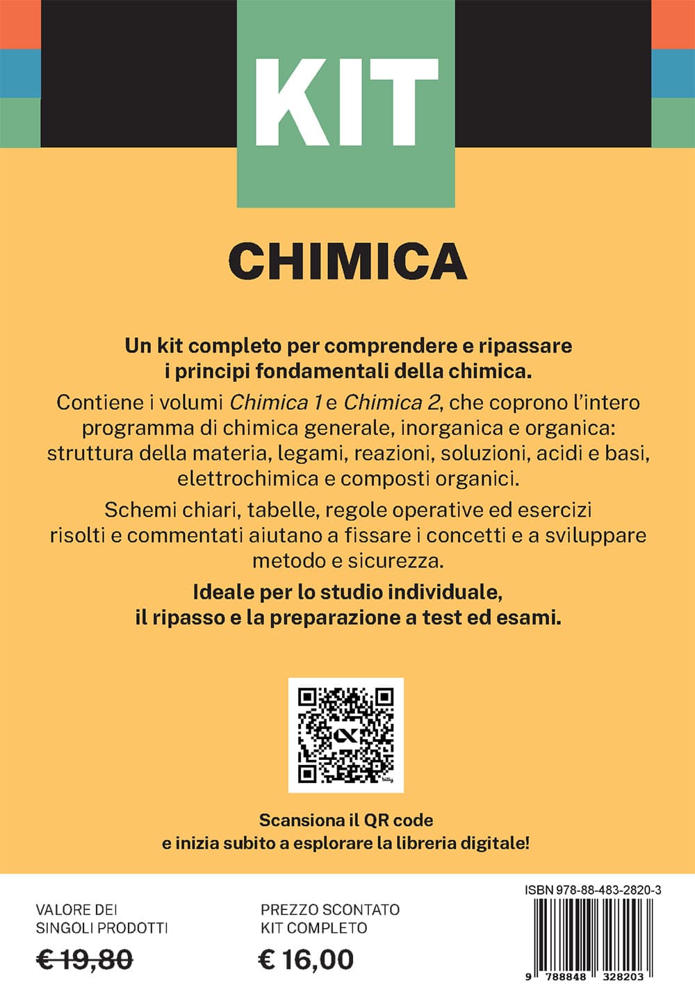 Copertina del libro: "Kit Spilli Chimica", disponibile