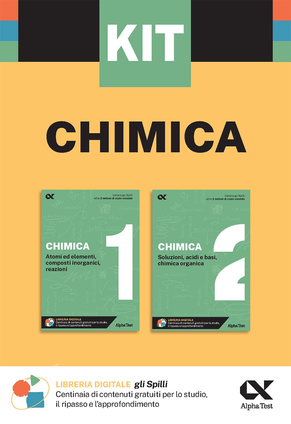 Copertina del libro: "Kit Spilli Chimica", disponibile