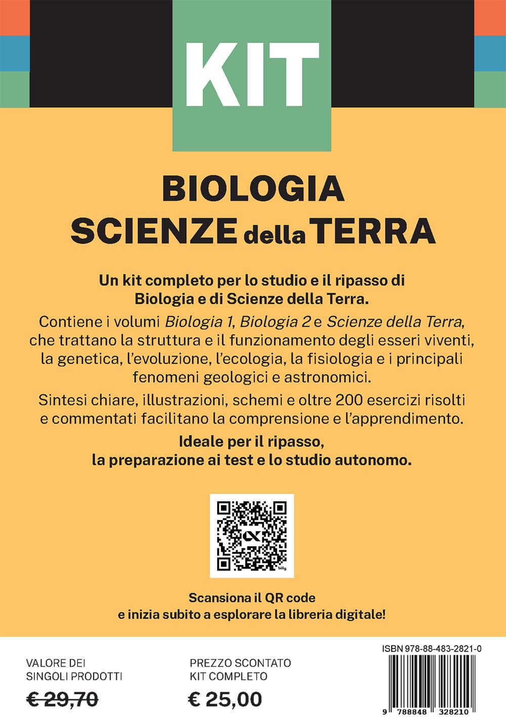Copertina del libro: "Kit Spilli Biologia & Scienze della Terra", disponibile