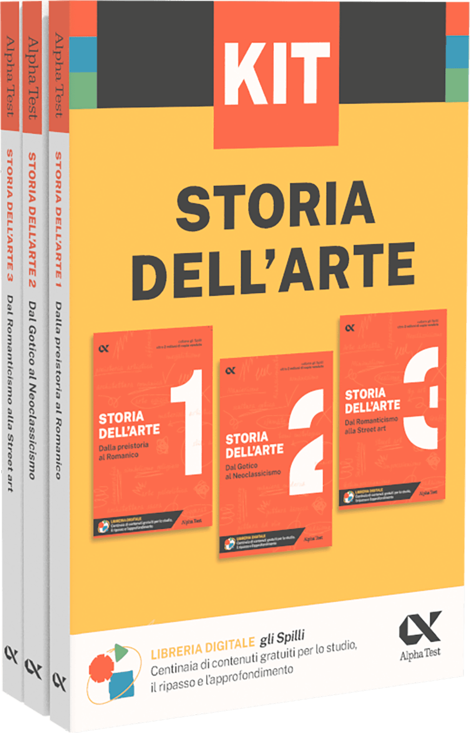Copertina del libro: "Kit Spilli Storia dell'arte", disponibile