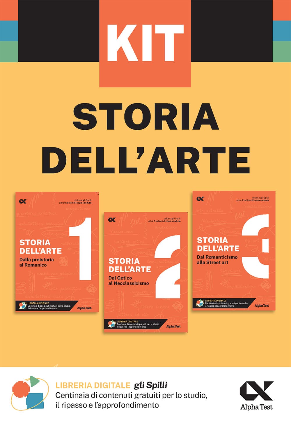 Copertina del libro: "Kit Spilli Storia dell'arte", disponibile