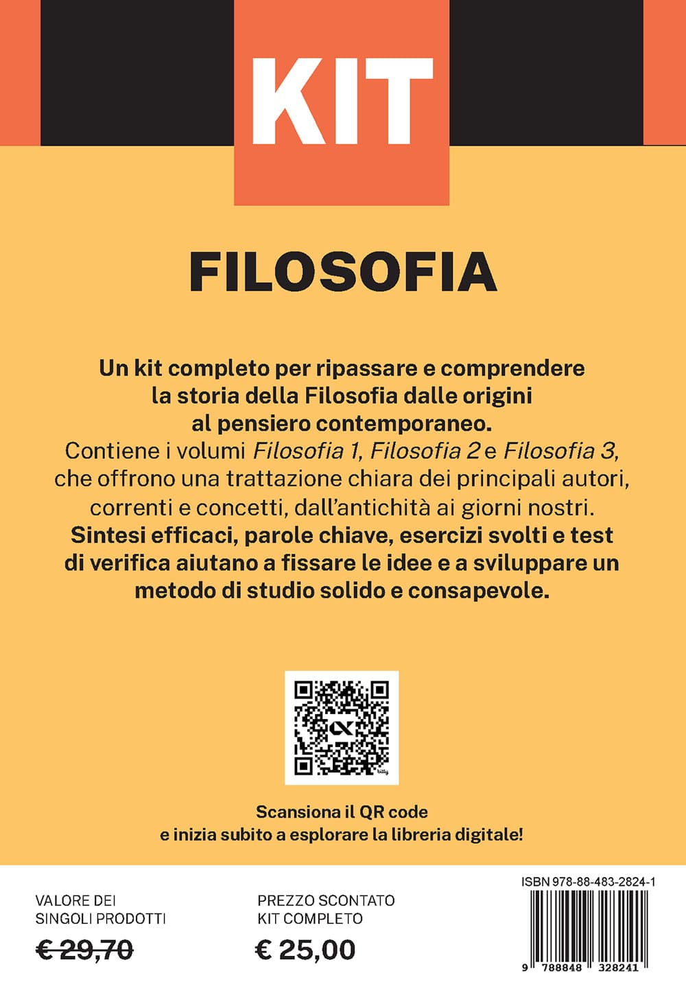 Copertina del libro: "Kit Spilli Filosofia", disponibile