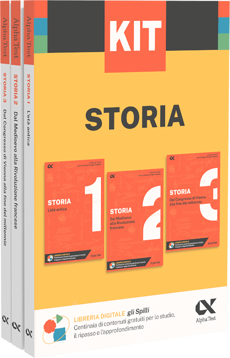 Copertina del libro: "Kit Spilli Storia", disponibile