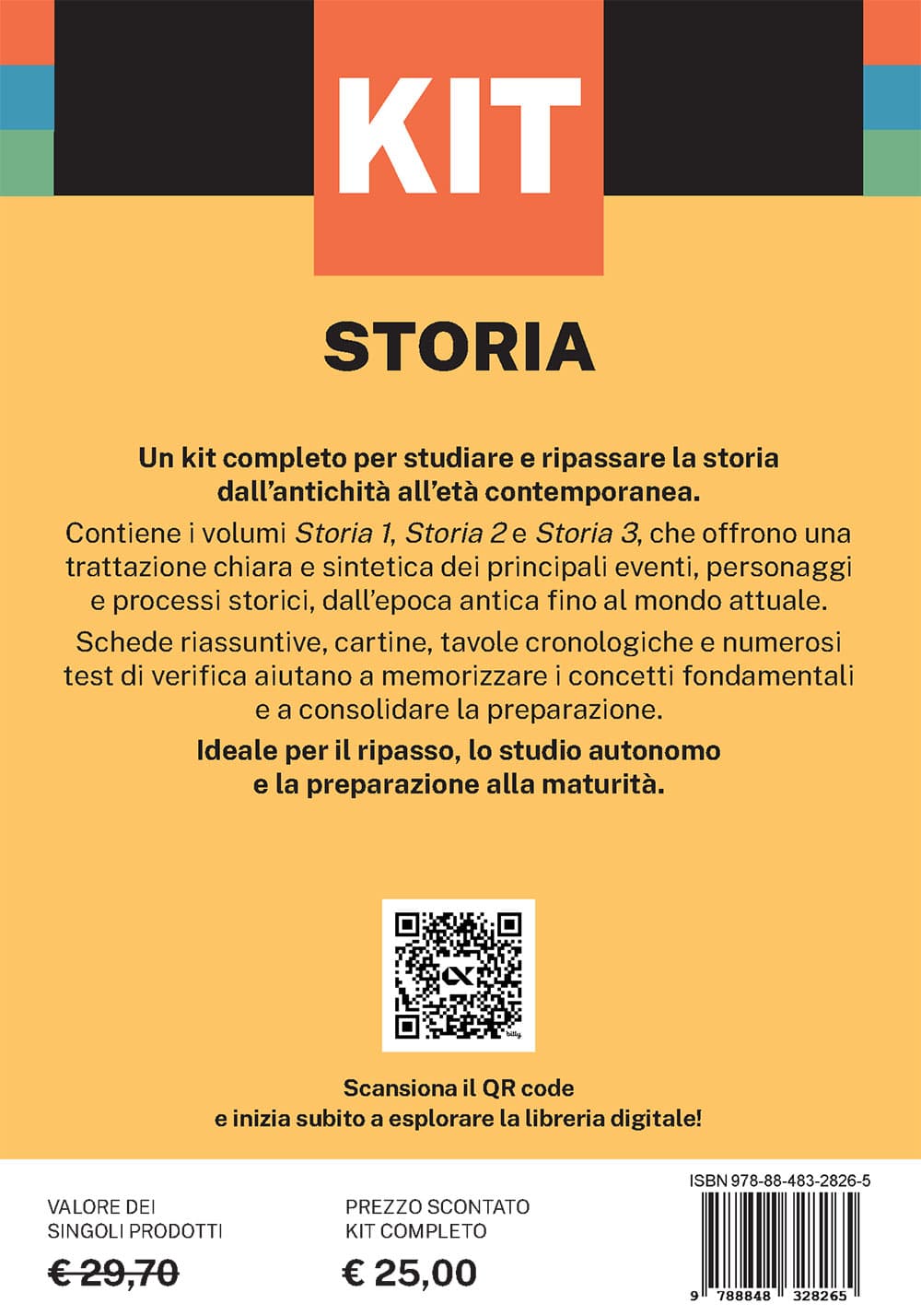 Copertina del libro: "Kit Spilli Storia", disponibile