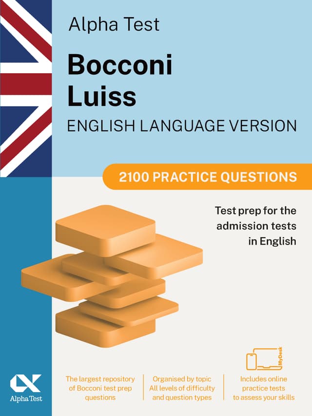 Alpha Test Bocconi Luiss English language version - 2100 practice questions