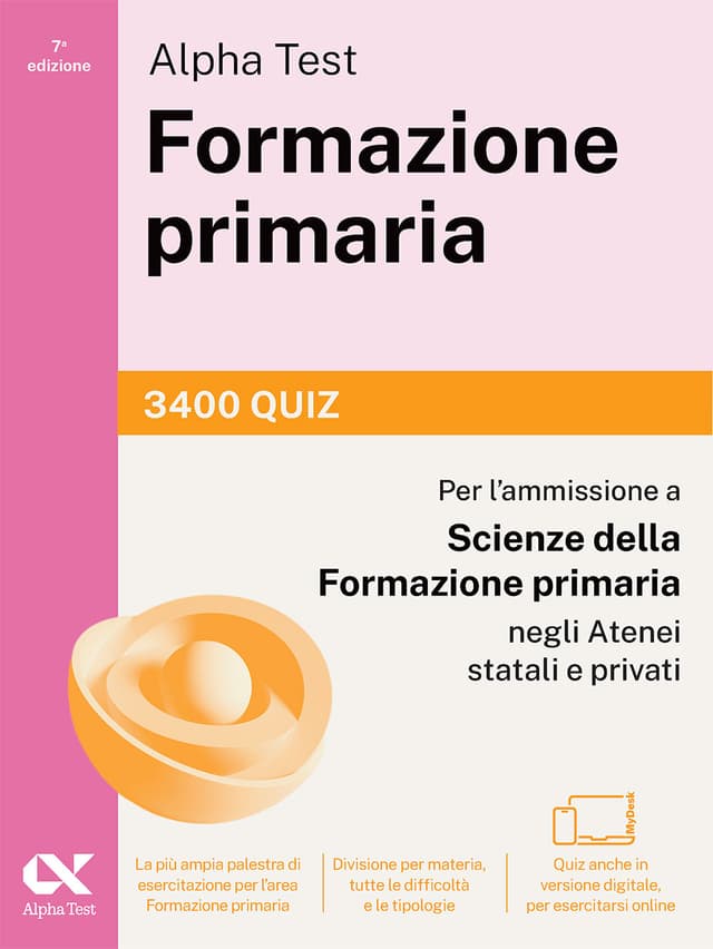 Alpha Test Formazione primaria - 3400 quiz