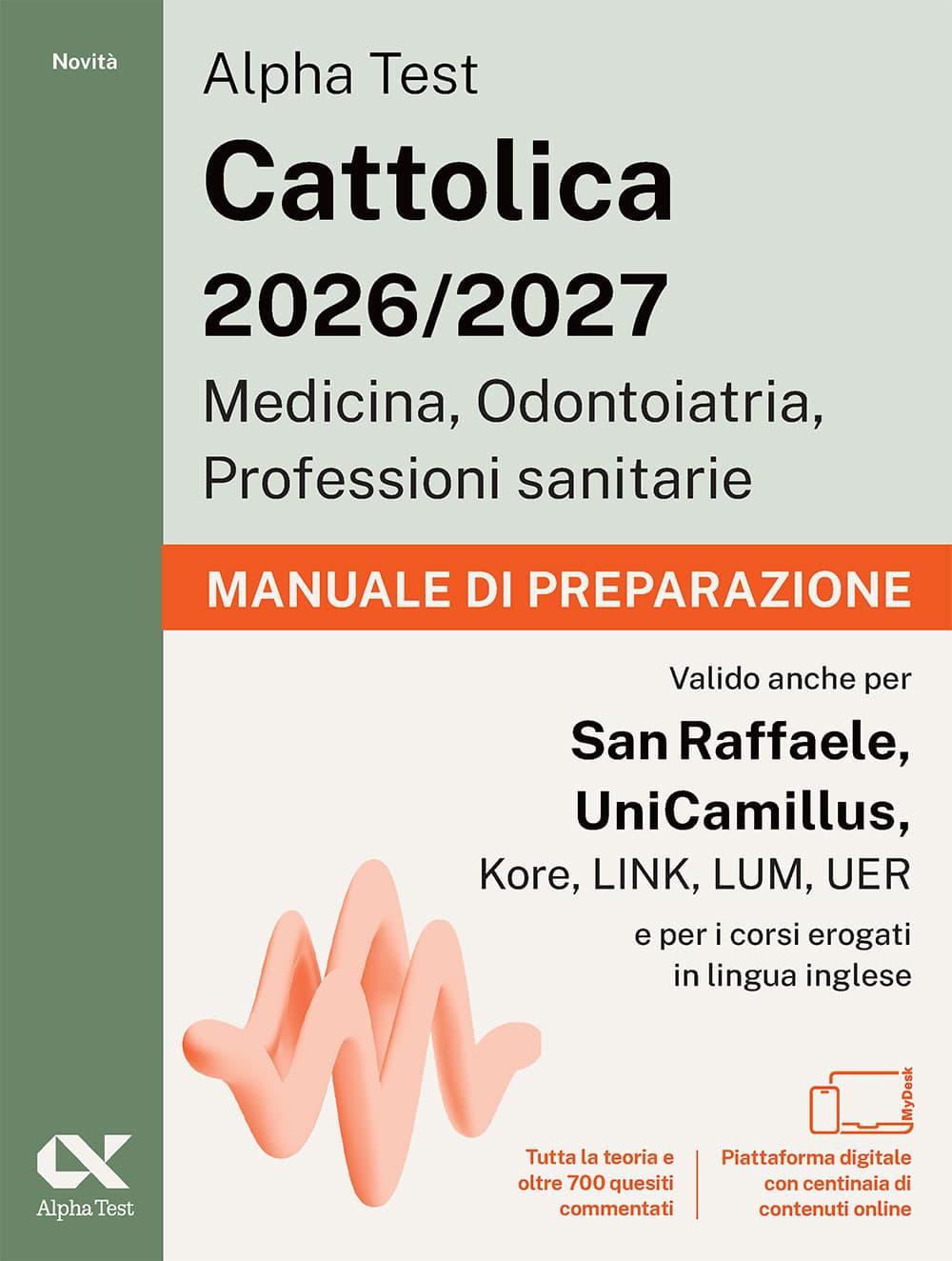 Alpha Test Cattolica - Manuale di preparazione
