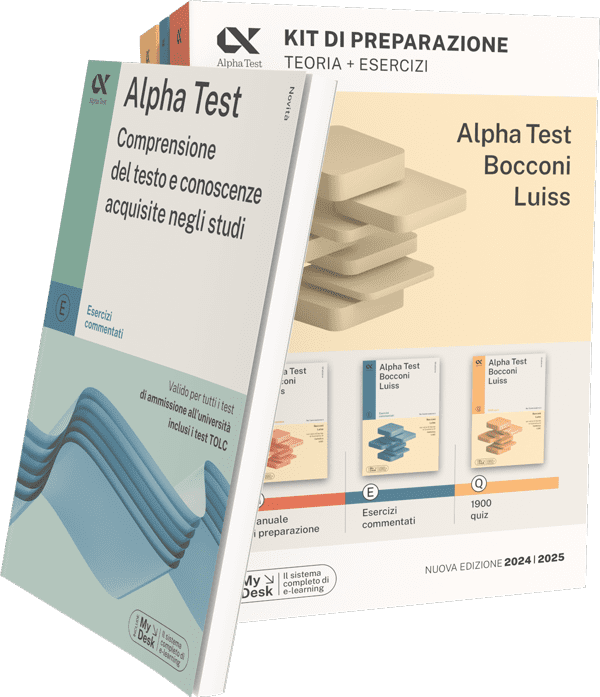 Alpha Test Bocconi Luiss - Kit di preparazione: Libro di Preparazione ...