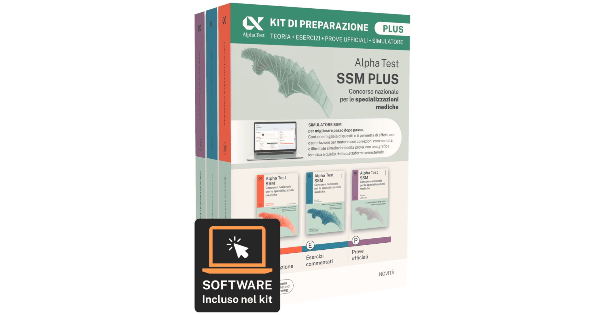 ssm test ammissione kit plus
