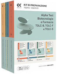 Alpha Test Biotecnologie e Farmacia TOLC-B, TOLC-F e TOLC-S - Kit di preparazione