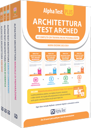 Alpha Test Plus Architettura - Kit completo di preparazione con training online personalizzato