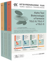 Alpha Test Plus Biotecnologie e Farmacia TOLC-B, TOLC-F e TOLC-S - Kit di preparazione Plus  978-88-483-2679-7