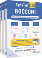 Alpha Test PLUS Bocconi - Kit completo con training online personalizzato