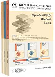 Alpha Test PLUS Bocconi Luiss - Kit di preparazione plus