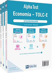 Alpha Test Economia - TOLC-E - Kit di preparazione