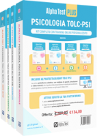 Alpha Test PLUS Psicologia TOLC-PSI - Kit completo con training online personalizzato  978-88-483-2518-9