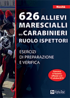 Ebook* 626 allievi Marescialli nei Carabinieri, ruolo Ispettori