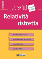 In catalogo (In vendita) - 978-88-483-1202-8: Relatività ristretta 