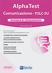 Alpha Test Comunicazione TOLC-SU. Manuale di preparazione