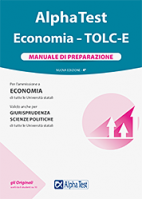 In catalogo (In vendita) - 978-88-483-2331-4: Alpha Test Economia - TOLC-E. Manuale di preparazione T12 Economia Manuale