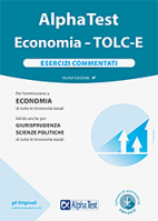 In catalogo (In vendita) - 978-88-483-2332-1: Alpha Test Economia - TOLC-E. Esercizi commentati E12 Economia Eserciziario