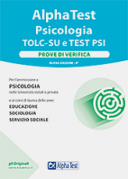 In catalogo (In vendita) - 978-88-483-2437-3: AlphaTest Psicologia TOLC-SU e TEST PSI - Prove di verifica V7 Psicologia Prove verifica 