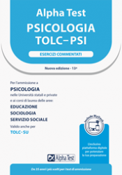 Alpha Test Psicologia TOLC-PSI - Esercizi commentati