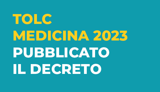 Medicina: ecco il decreto sul nuovo TOLC-MED 2023