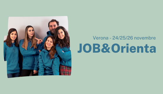 Vi aspettiamo al Job&Orienta di Verona!